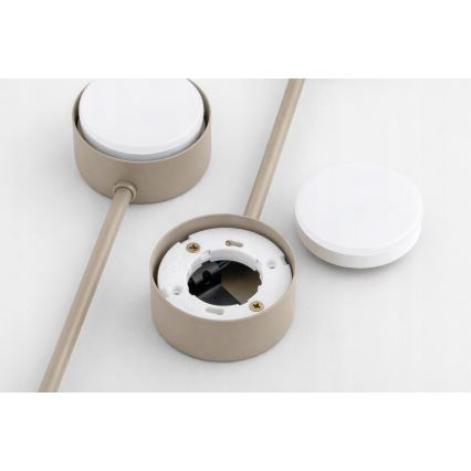 Brilagi - LED opbouwplafondlamp MONO 4xGX53/30W/230V beige