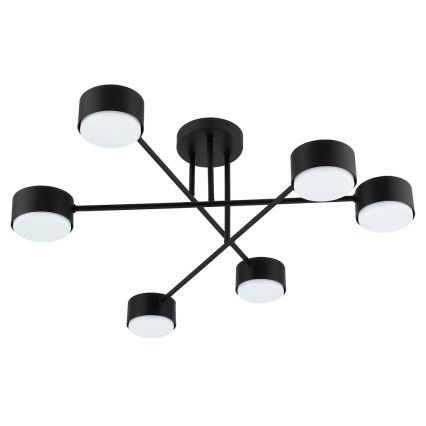 Brilagi - LED opbouwplafondlamp MONO 6xGX53/30W/230V zwart