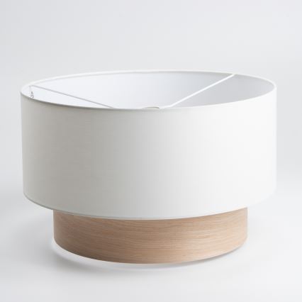 Brilagi - LED-opbouwplafonnière CERIA 1xE27/60W/230V Ø 50 cm wit/beige