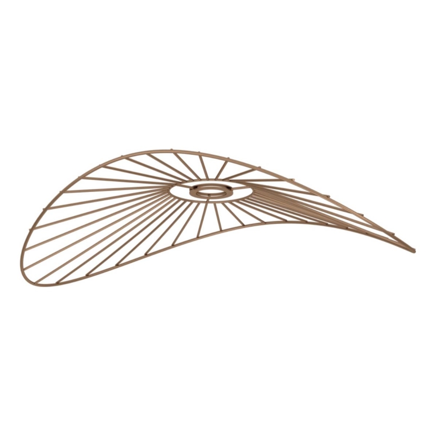 Brilagi - LED opbouwplafonnière CERIA WIRE 1xE27/40W/230V 40x56 cm brons/eiken