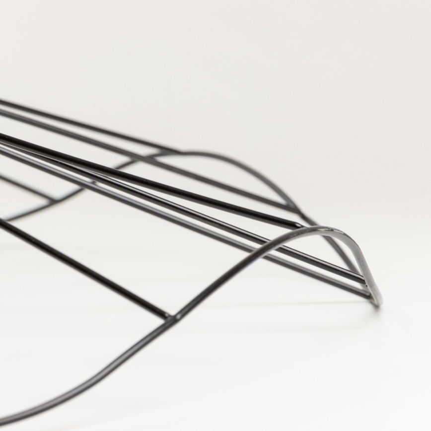 Brilagi - LED opbouwplafonnière CERIA WIRE 1xE27/40W/230V Ø 80 cm zwart/eiken