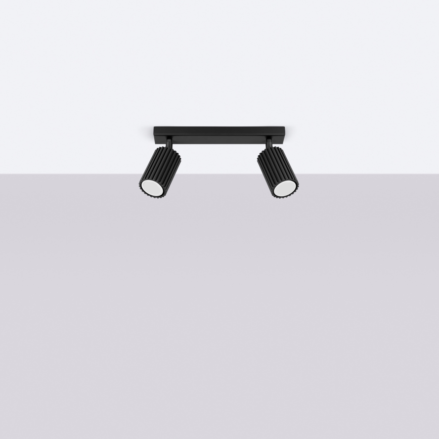 Brilagi - LED opbouwspot CRESTO 2xGU10/10W/230V zwart