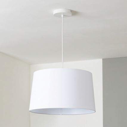 Brilagi - LED-pendellamp aan kabel CERIA 1xE27/40W/230V Ø 45 cm wit