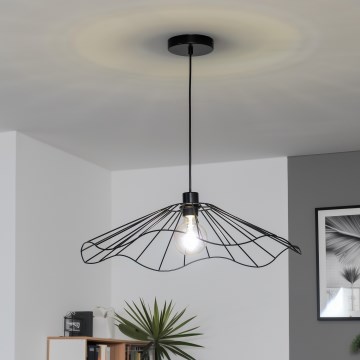 Brilagi - LED-pendellamp aan kabel CERIA WIRE 1xE27/40W/230V Ø 60 cm zwart