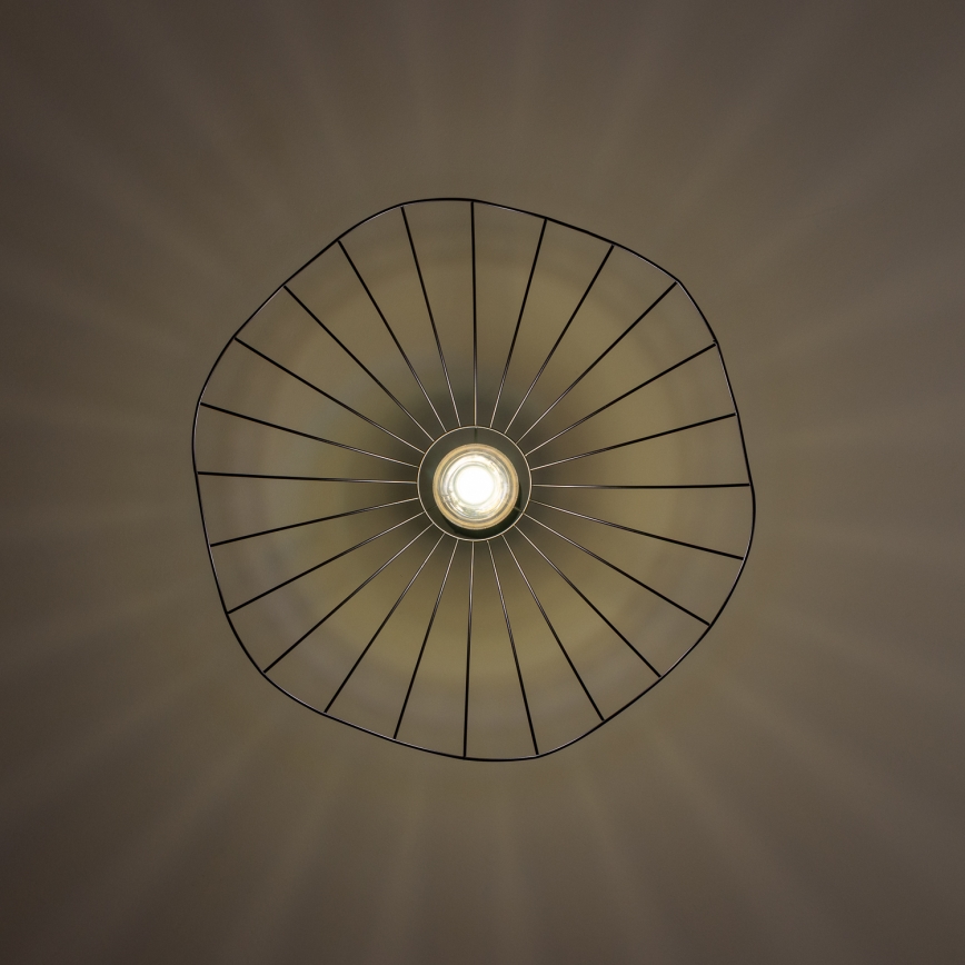 Brilagi - LED-pendellamp aan kabel CERIA WIRE 1xE27/40W/230V Ø 60 cm zwart