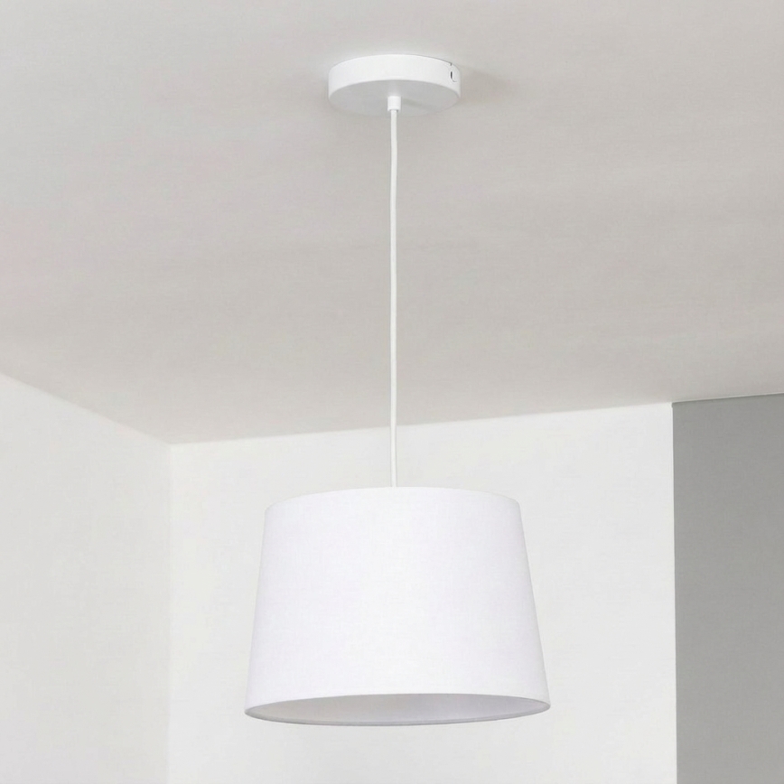 Brilagi - LED-pendellamp CERIA aan kabel 1xE27/40W/230V Ø 30 cm wit