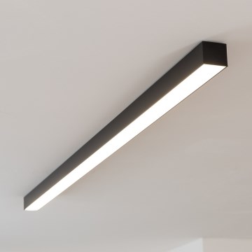 Brilagi - LED plafond-opbouwarmatuur FULLDAY LED/30/40/50W/230V 2700/4000/6000K 150 cm zwart