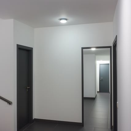 Brilagi - LED Plafondarmatuur industrieverlichting SIMA LED/12W/230V IP65 zwart