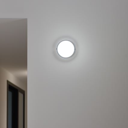 Brilagi - LED Plafondarmatuur industrieverlichting SIMA LED/12W/230V IP65 zwart