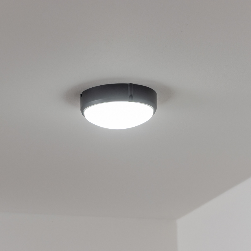 Brilagi - LED Plafondarmatuur industrieverlichting SIMA LED/12W/230V IP65 zwart