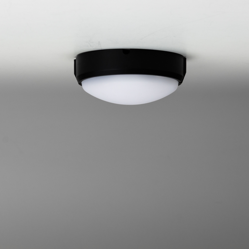 Brilagi - LED Plafondarmatuur industrieverlichting SIMA LED/12W/230V IP65 zwart