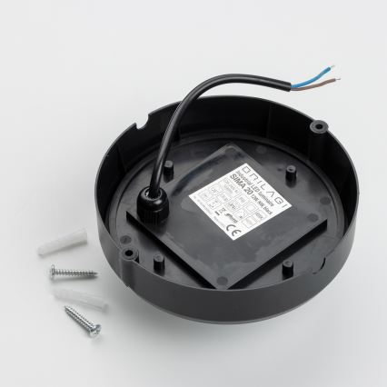 Brilagi - LED Plafondarmatuur industrieverlichting SIMA LED/12W/230V IP65 zwart