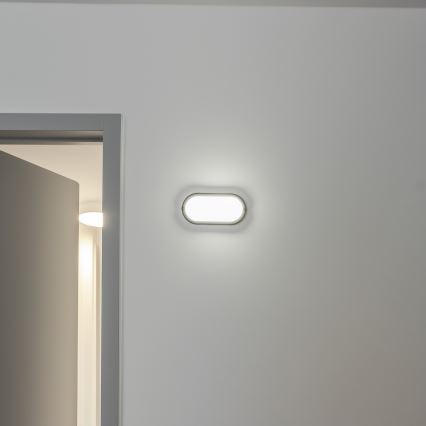 Brilagi - LED Plafondarmatuur industrieverlichting SIMA LED/12W/230V IP65 zwart