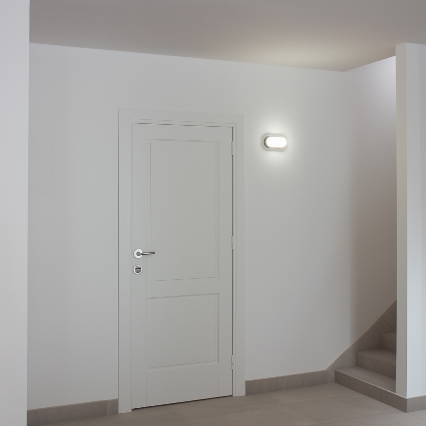 Brilagi - LED Plafondarmatuur industrieverlichting SIMA LED/12W/230V IP65 zwart