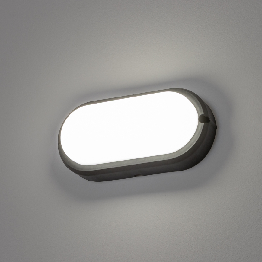 Brilagi - LED Plafondarmatuur industrieverlichting SIMA LED/12W/230V IP65 zwart