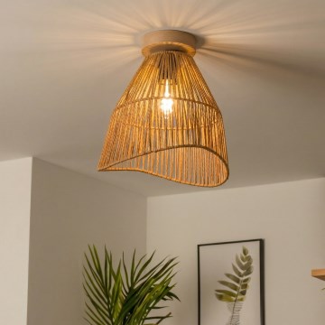 Brilagi - LED plafondkroonluchter CERIA BOHO 1xE27/40W/230V Ø 30 cm bruin/eiken