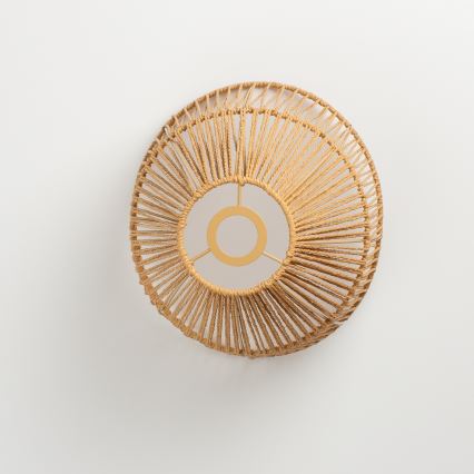 Brilagi - LED plafondkroonluchter CERIA BOHO 1xE27/40W/230V Ø 30 cm bruin/eiken