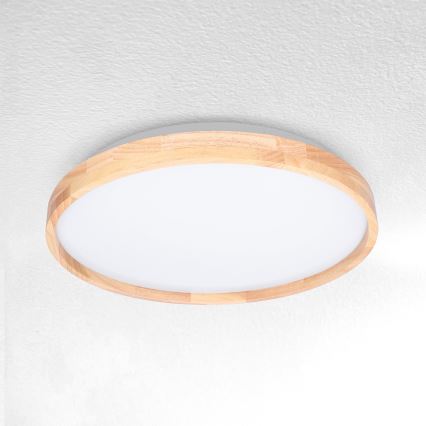 Brilagi - LED Plafondlamp ALSON LED/24W/230V eiken