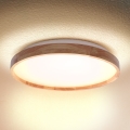 BRILAGI - LED-plafondlamp ALSON LED/24W/230V Ø 29,5 cm eiken