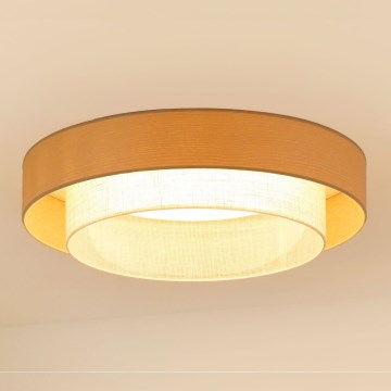 Brilagi - LED Plafondlamp ARIZONA BOHO LED/26W/230V diameter 60 cm beige