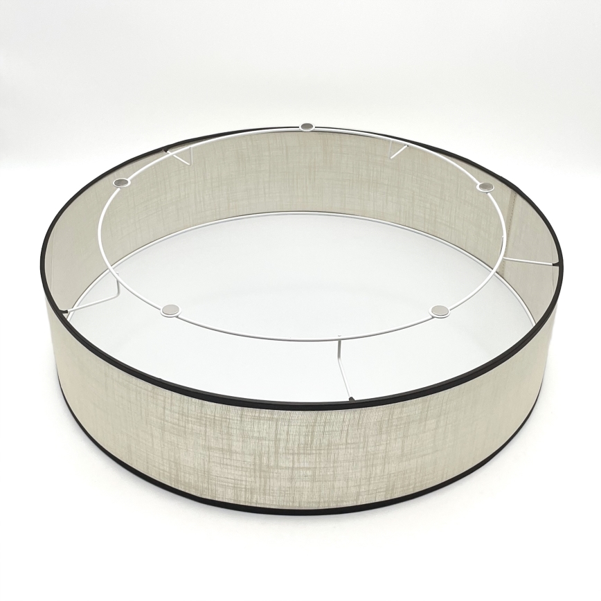 Brilagi - LED Plafondlamp BELLADONNA 3xE27/15W/230V diameter 50 cm crème/eiken