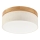 Brilagi - LED Plafondlamp BELLADONNA LED/20W/230V dia. 30 cm crème/eik