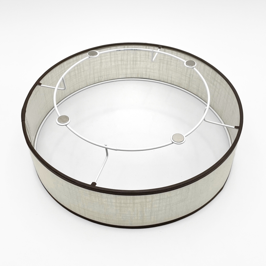 Brilagi - LED Plafondlamp BELLADONNA LED/20W/230V Ø 30 cm crème/eiken