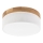 Brilagi - LED Plafondlamp BELLADONNA LED/20W/230V Ø 30 cm wit/eik