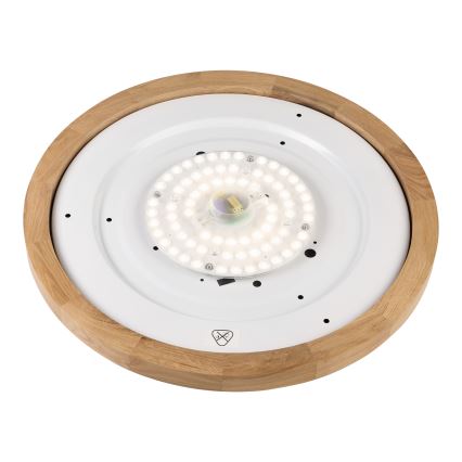 Brilagi - LED Plafondlamp BELLADONNA LED/36W/230V dia. 50 cm wit/eik