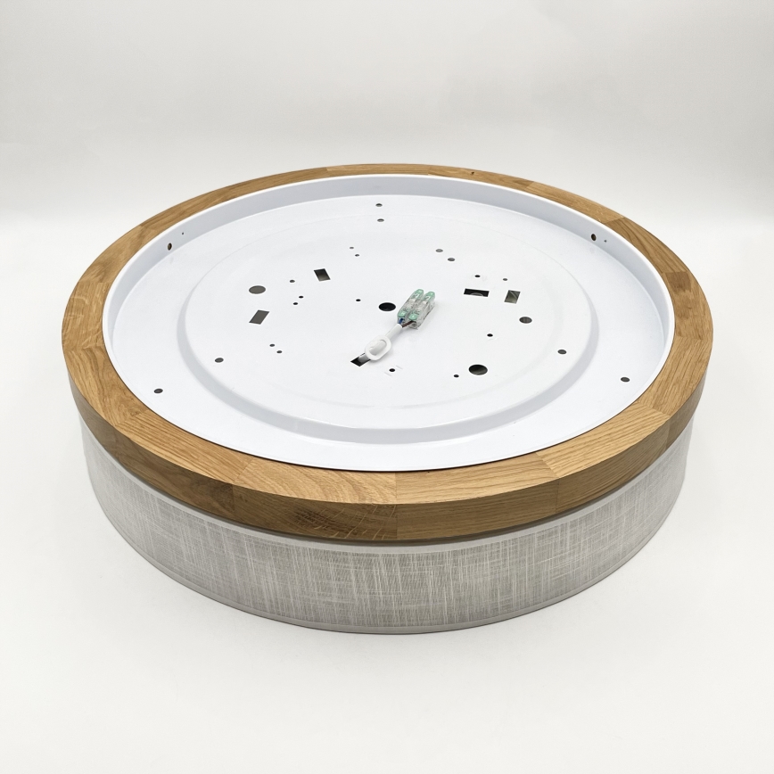 Brilagi - LED Plafondlamp BELLADONNA LED/36W/230V dia. 50 cm wit/eik