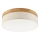 Brilagi - LED Plafondlamp BELLADONNA LED/36W/230V diameter 40 cm crème/eiken