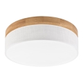 Brilagi - LED Plafondlamp BELLADONNA LED/36W/230V Ø 40 cm wit/eiken