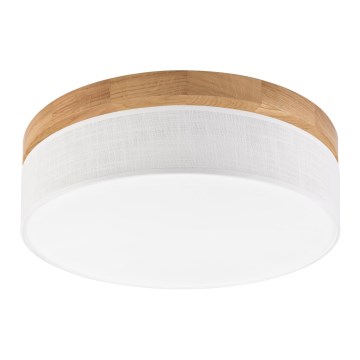 Brilagi - LED Plafondlamp BELLADONNA LED/36W/230V Ø 40 cm wit/eiken