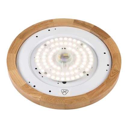 Brilagi - LED Plafondlamp BELLADONNA LED/36W/230V Ø 40 cm wit/eiken