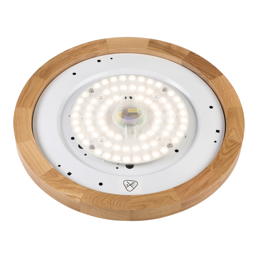 Brilagi - LED Plafondlamp BELLADONNA LED/36W/230V Ø 40 cm wit/eiken