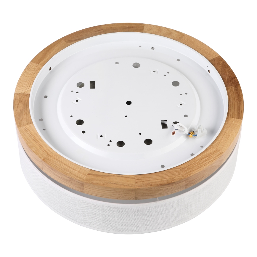 Brilagi - LED Plafondlamp BELLADONNA LED/36W/230V Ø 40 cm wit/eiken