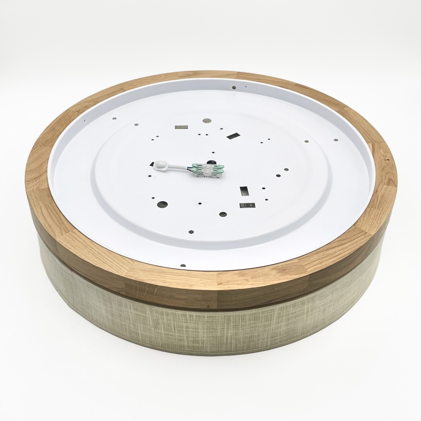 Brilagi - LED plafondlamp BELLADONNA LED/36W/230V Ø 50 cm crème/eik