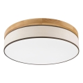 Brilagi - LED Plafondlamp BELLADONNA LED/36W/230V Ø 50 cm crème/eik