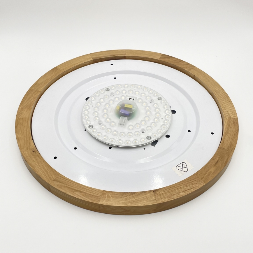 Brilagi - LED Plafondlamp BELLADONNA LED/36W/230V Ø 50 cm crème/eiken