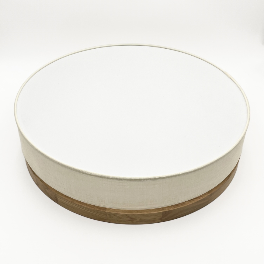 Brilagi - LED Plafondlamp BELLADONNA LED/36W/230V Ø 50 cm crème/eiken
