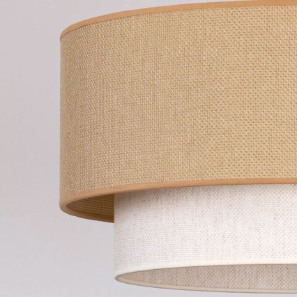 Brilagi - LED plafondlamp BOHO ECO 1xE27/10W/230V Ø 40 cm beige/crème