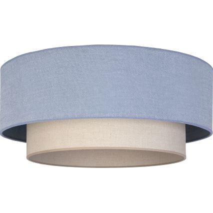 Brilagi - LED plafondlamp BOHO ECO 1xE27/10W/230V Ø 40 cm blauw/crème