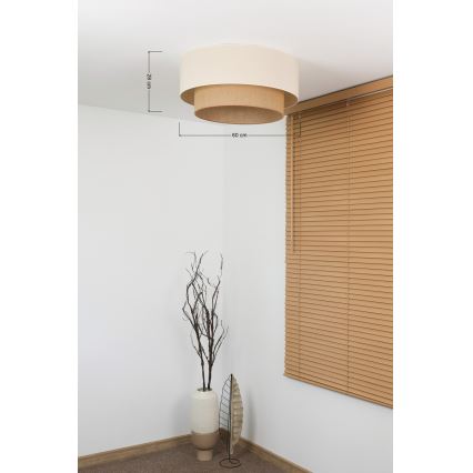 Brilagi - LED plafondlamp BOHO STYLE 3xE27/15W/230V Ø 60 cm