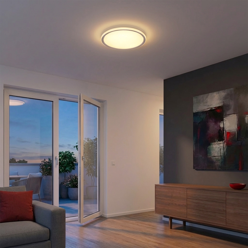 Brilagi - LED plafondlamp CARLOS LED/24W/230V Ø 40 cm wit