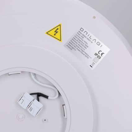Brilagi - LED plafondlamp CARLOS LED/24W/230V Ø 40 cm wit
