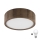Brilagi - LED Plafondlamp CARVALHO 1xE27/60W/230V eiken diameter 27 cm