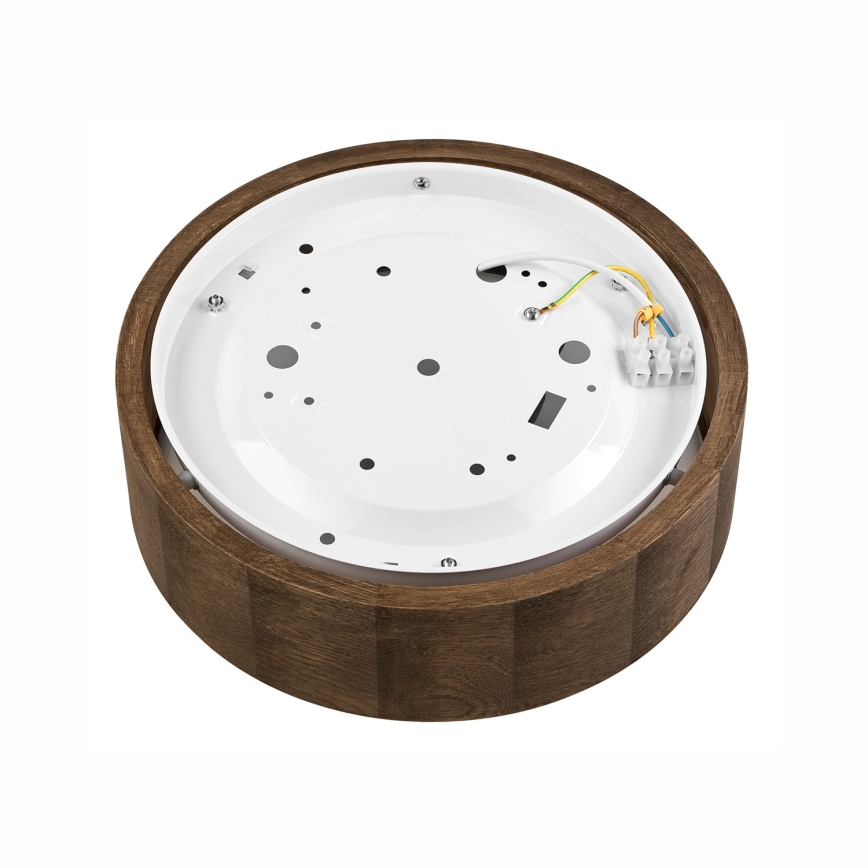 Brilagi - LED Plafondlamp CARVALHO 1xE27/60W/230V eiken diameter 27 cm