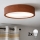 Brilagi - LED plafondlamp CARVALHO 2xE27/15W/230V eiken/kersen Ø 37 cm