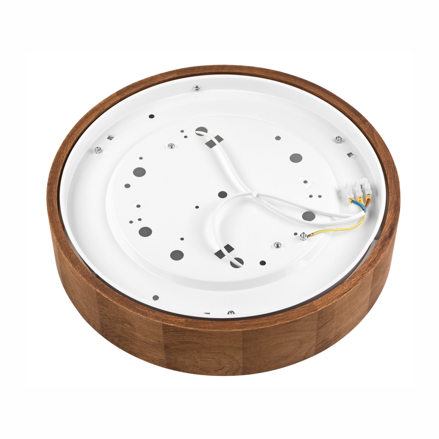 Brilagi - LED Plafondlamp CARVALHO 2xE27/60W/230V eiken kers diameter 37 cm