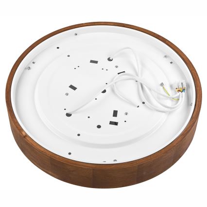 Brilagi - LED Plafondlamp CARVALHO 3xE27/60W/230V eiken kers Ø 47 cm
